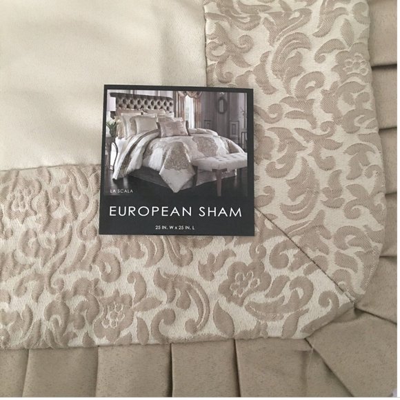 J. Queen Bedding Nwt New J Queen New York Euro Sham La Scala 0